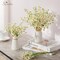 Artificial Daisy Flowers Small Daisy Flowers Bouquet 24Pcs, Arrangements for Wedding, Vase Centerpiece Table Decorations, DIY Home Party (not Include Basket)